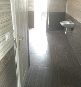 Padlólap Sassuolo Leaf White, és Brown 30x60